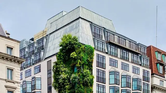 green building in London