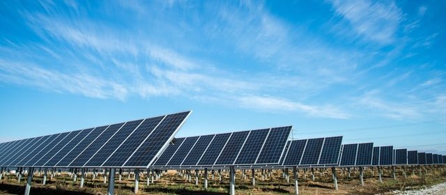 Solar Panels on a field