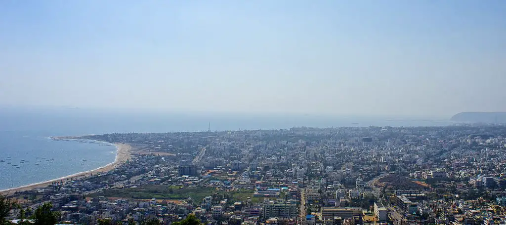 Visakhapatnam smart city view