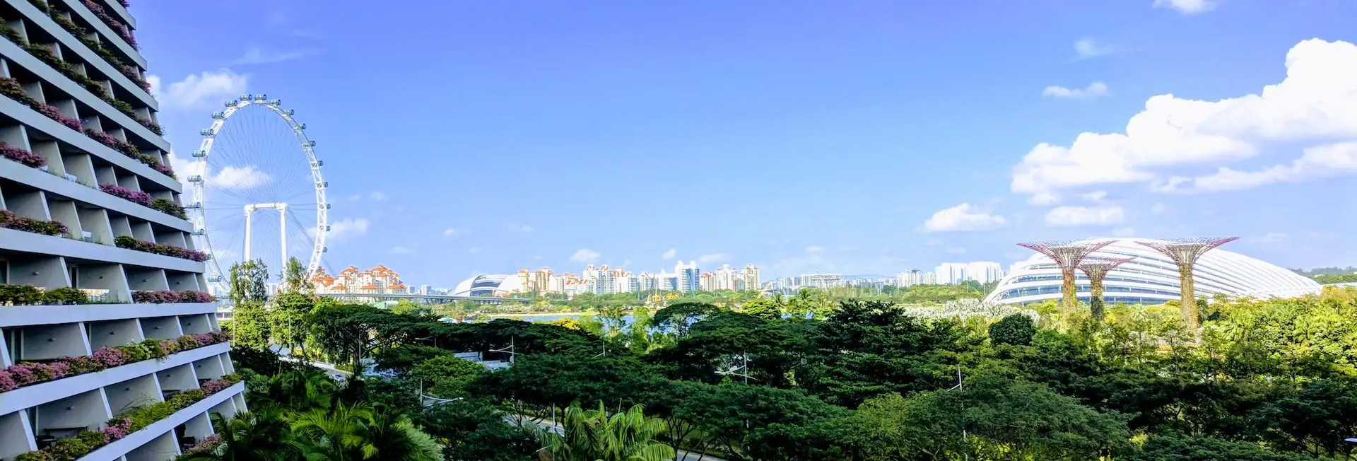 Singapore is a green and sustainable city
